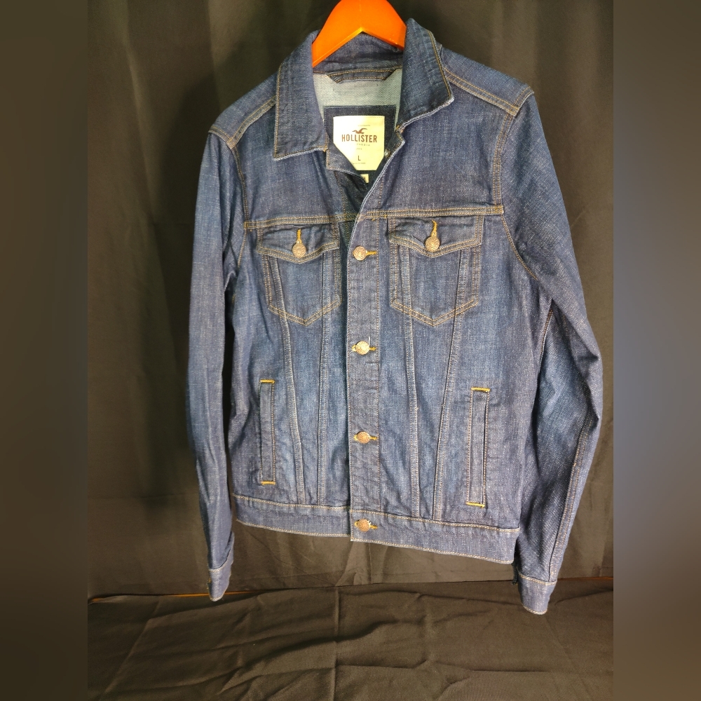 Hollister Blue Denim Jacket - Picture 2 of 6